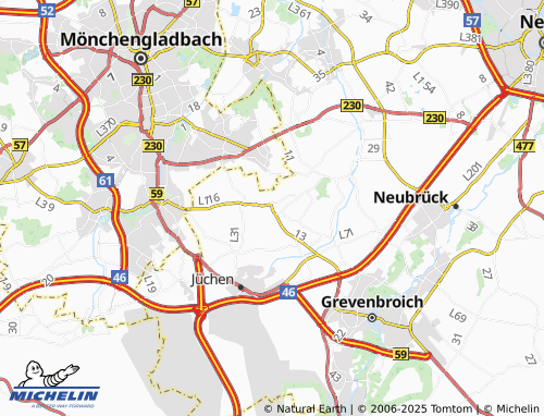 MICHELIN Neuenhoven map - ViaMichelin