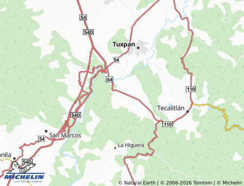 MICHELIN La Nopalera map - ViaMichelin