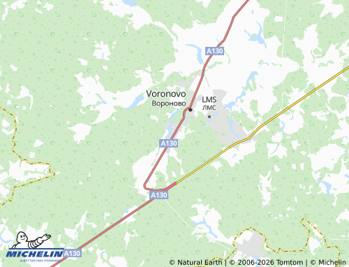 Carte MICHELIN Kosovka - ViaMichelin