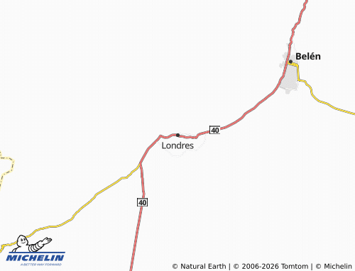 Mapa MICHELIN Londres - ViaMichelin