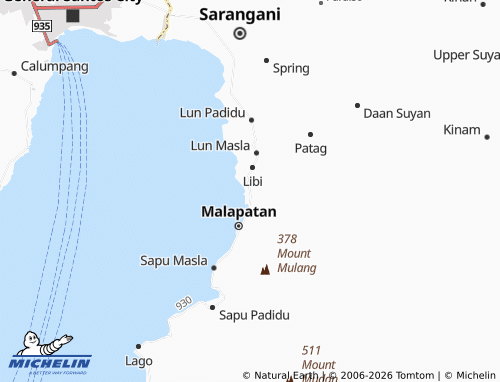 MICHELIN Tuyan map - ViaMichelin