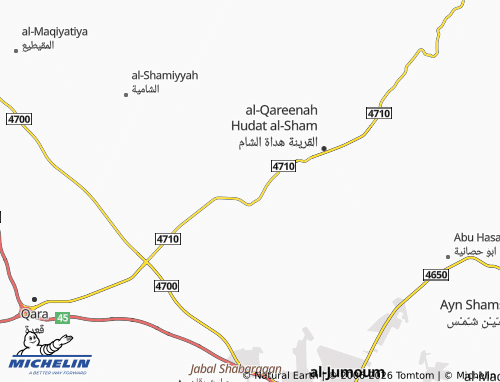 Carte MICHELIN al-Rawaeegha - ViaMichelin