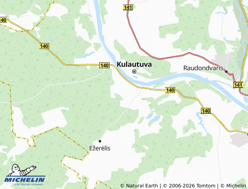 Mapa MICHELIN Kluoniškiai - ViaMichelin