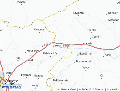 Mappa MICHELIN Ayvalı - ViaMichelin