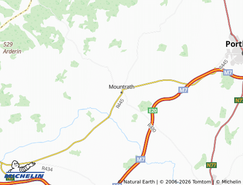 Carte MICHELIN Mountrath - ViaMichelin