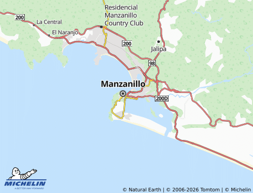 Mapa MICHELIN Constitución - ViaMichelin