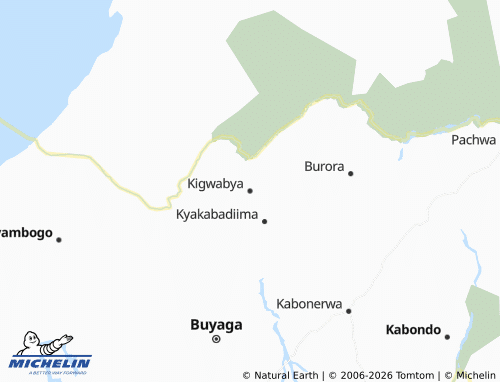 Mappa MICHELIN Kigwabya - ViaMichelin