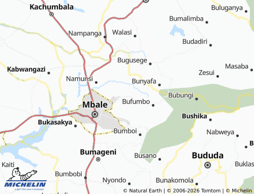 Kaart MICHELIN Bukonde - ViaMichelin
