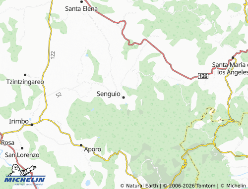 Mapa MICHELIN El Bosque - ViaMichelin