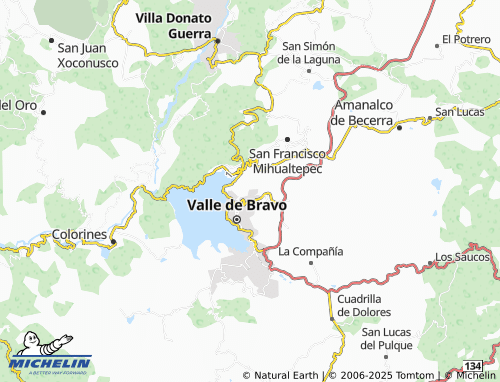 MICHELIN Rincón Villa del Valle map - ViaMichelin