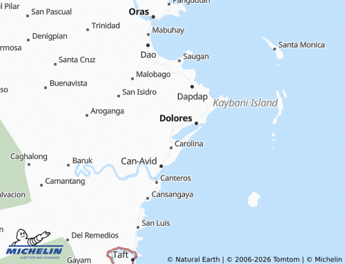Mappa MICHELIN Barangay 1 - ViaMichelin