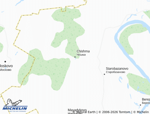 MICHELIN-Landkarte Chishma - ViaMichelin