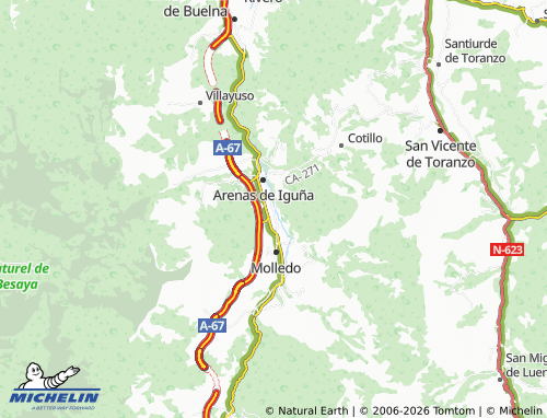 Mapa MICHELIN La Serna - ViaMichelin