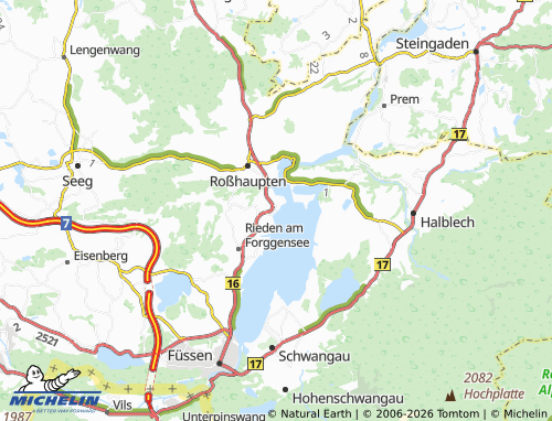 MICHELIN Dietringen map - ViaMichelin