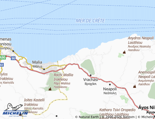 MICHELIN Epano Sisi map - ViaMichelin