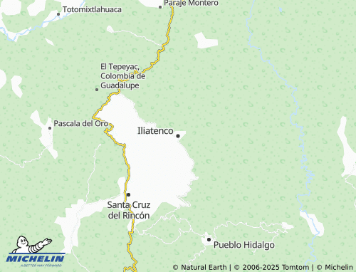 MICHELIN Iliatenco map - ViaMichelin