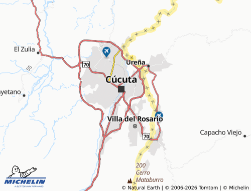 Mapa MICHELIN Bogotá - ViaMichelin