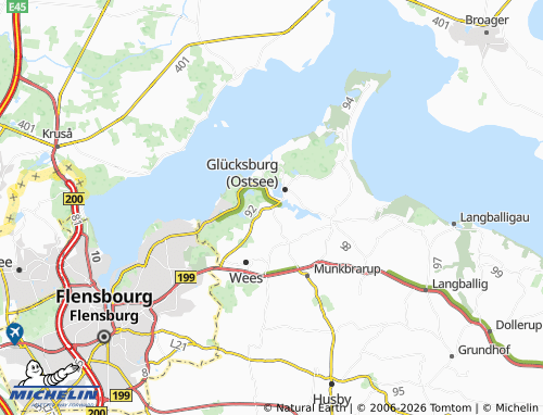 MICHELIN Ulstrupfeld map - ViaMichelin