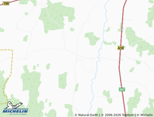 Mapa MICHELIN Pušalotas - ViaMichelin