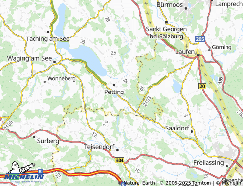 MICHELIN Lehen map - ViaMichelin