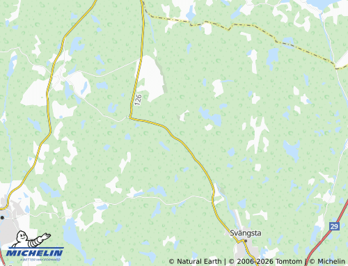 MICHELIN Hemsjö map - ViaMichelin