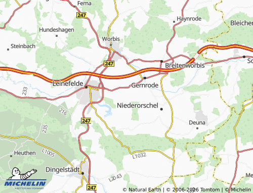 MICHELIN-Landkarte Hausen - ViaMichelin