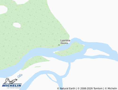 MICHELIN-Landkarte Lyamina - ViaMichelin