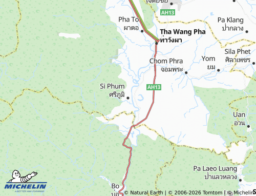 Mapa MICHELIN Si Phum - ViaMichelin