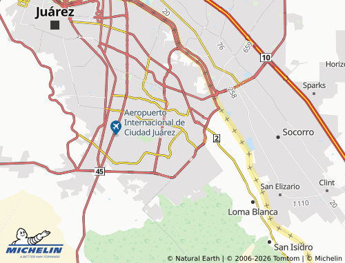 Mappa MICHELIN Morelos IV - ViaMichelin