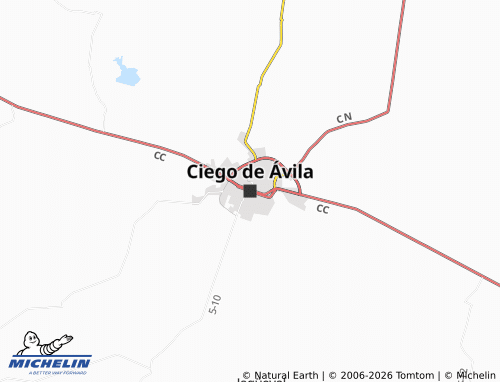 Mappa MICHELIN Ciego de Avila - ViaMichelin