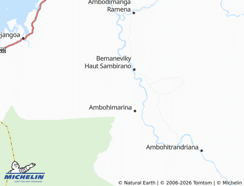Mapa MICHELIN Ambahatra - ViaMichelin