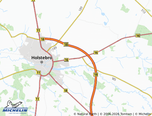 Mapa MICHELIN Mejrup Kirkeby - ViaMichelin