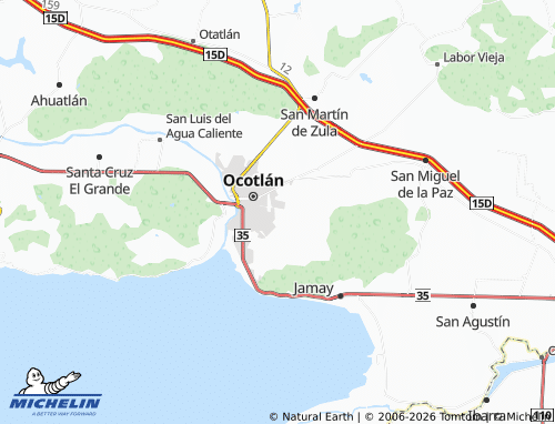 Mappa MICHELIN Floresta San Andrés - ViaMichelin
