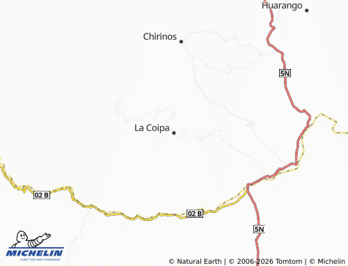 Kaart MICHELIN La Coipa - ViaMichelin