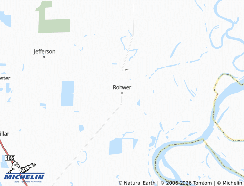 Kaart MICHELIN Rohwer - ViaMichelin
