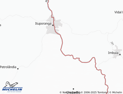 MICHELIN Cerro Negro map - ViaMichelin