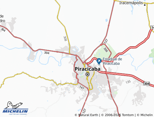 MICHELIN Algodoal map - ViaMichelin