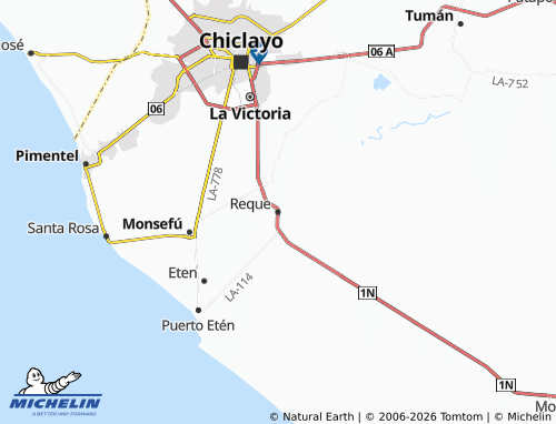 Mapa MICHELIN Reque - ViaMichelin