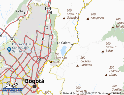 MICHELIN San Rafael map - ViaMichelin