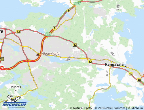 Carte MICHELIN Vatiala - ViaMichelin