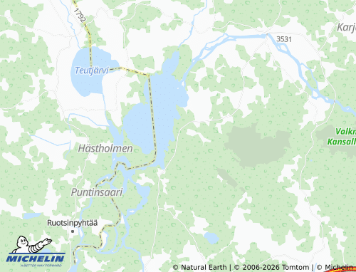 Carte MICHELIN Harjunkylä - ViaMichelin