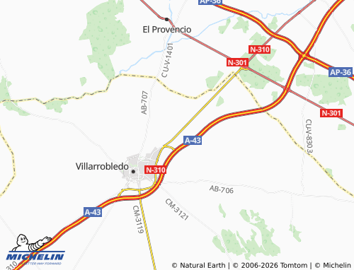 Kaart MICHELIN El Seco - ViaMichelin
