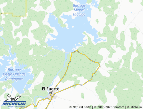 Mapa MICHELIN El Mahone - ViaMichelin