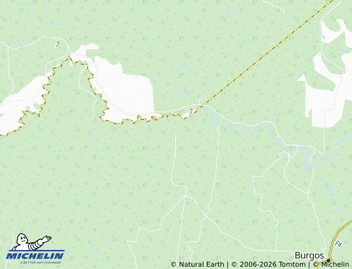 Mapa MICHELIN El Divisadero - ViaMichelin