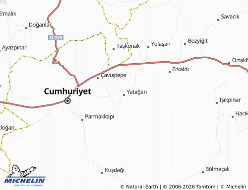 Mappa MICHELIN Yatağan - ViaMichelin