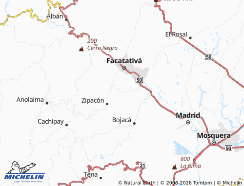 Mappa MICHELIN El Chuscal - ViaMichelin