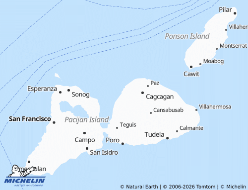 Mappa MICHELIN Esperanza - ViaMichelin