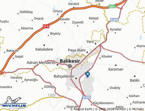 MICHELIN Maltepe map - ViaMichelin