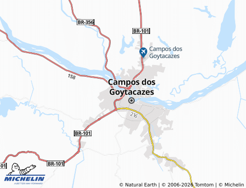 Mapa MICHELIN Caju - ViaMichelin