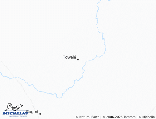Mapa MICHELIN Towélé - ViaMichelin